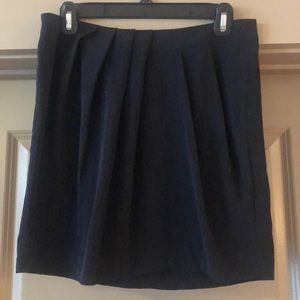 Pleated Mini Skirt